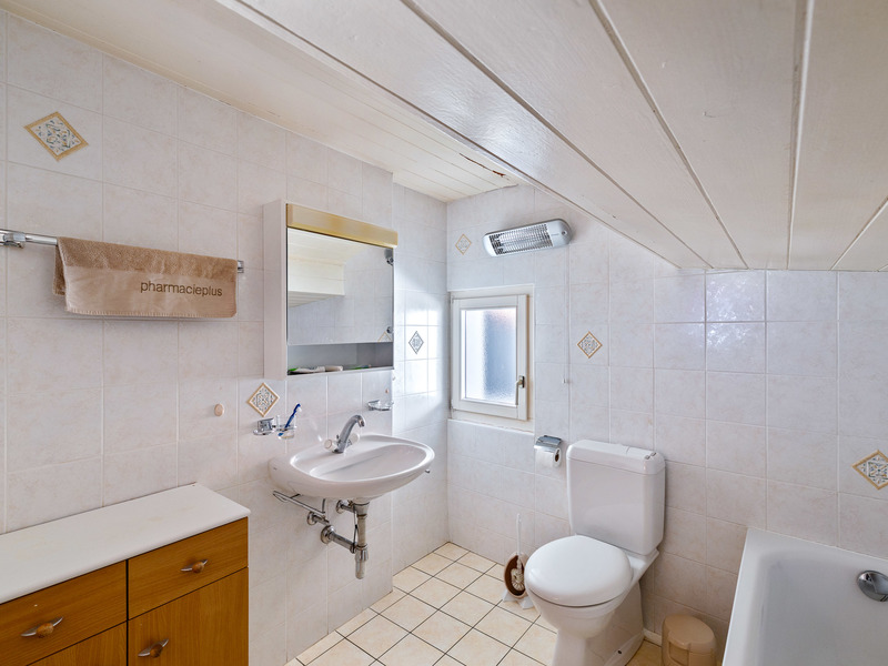Maison individuelle de 4.5 pièces à Les Granges (Salvan) - Salle de bain