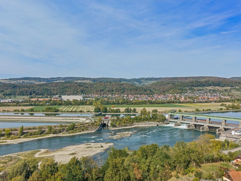 Terrain à bâtir à Leibstadt - Vue