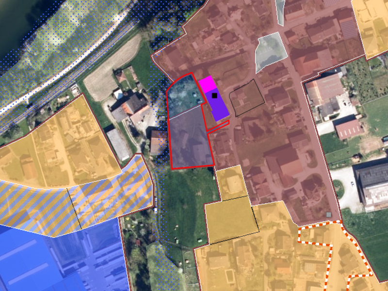 Terrain à bâtir à Leibstadt - Plan de zonePlan zones