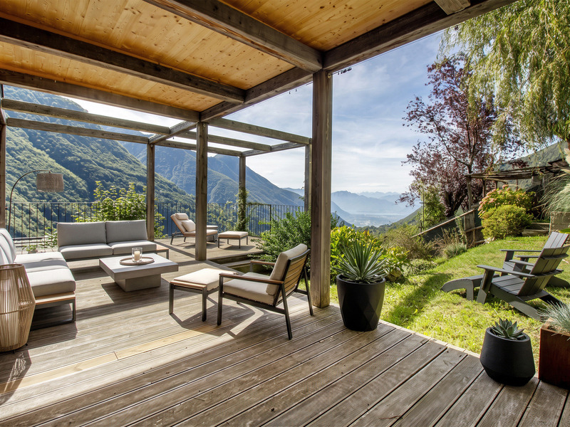 4.5-Zimmer Einfamilienhaus in Carena - Aussicht