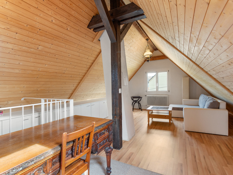 Moitié de maison jumelle de 4.5 pièces à Feuerthalen - Chambre