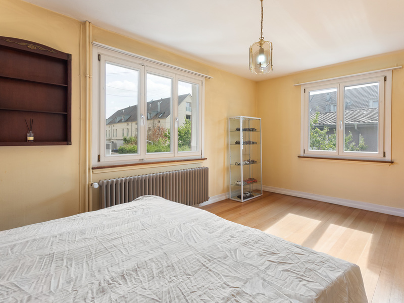 Moitié de maison jumelle de 4.5 pièces à Feuerthalen - Chambre