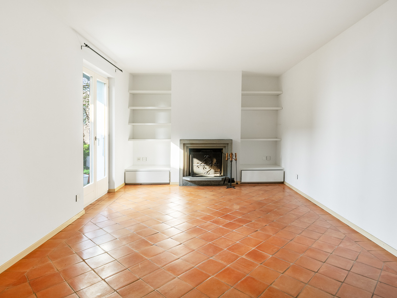Appartement de 3.5 pièces à Aldesago - Séjour