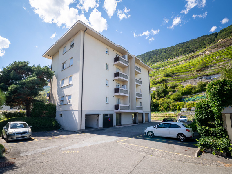 Appartement de 3.5 pièces à Martigny - Surfaces extérieures
