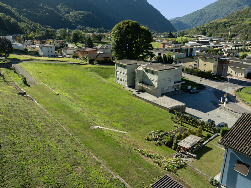 Terreno edificabile a Monteceneri-Bironico - Superficie esterna