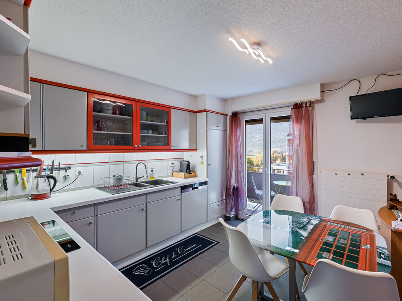 Appartement de 3.5 pièces à Chalais - Cuisine