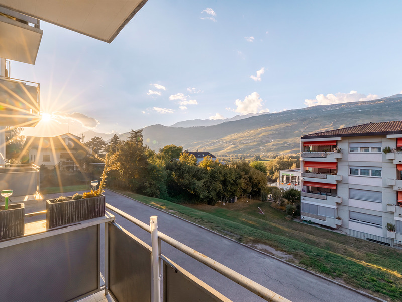 Appartement de 3.5 pièces à Chalais - Vue