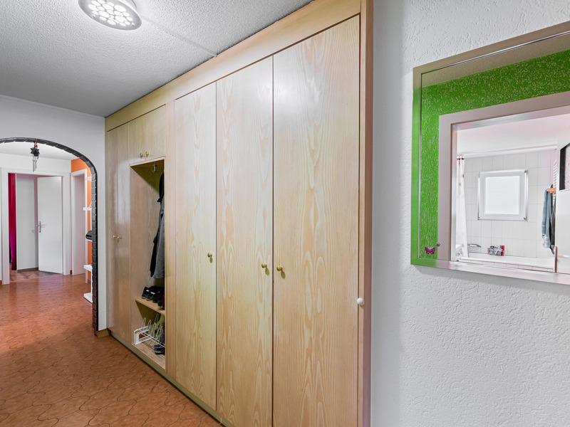 Appartement de 3.5 pièces à Chalais - Dégagement
