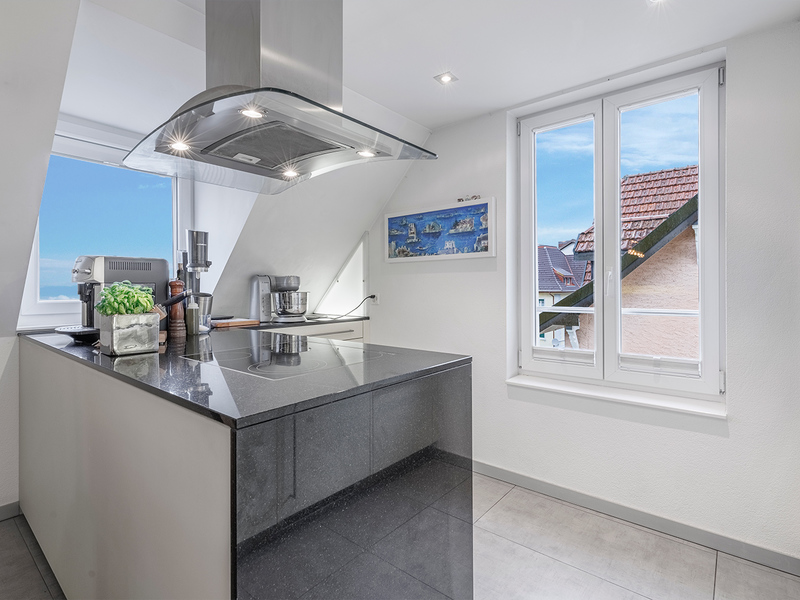 Appartement dans les combles de 3.5 pièces à Rorschach - Cuisine