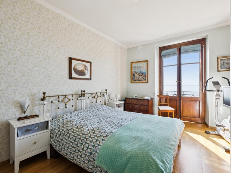 Appartement de 3.5 pièces à Veytaux - Chambre