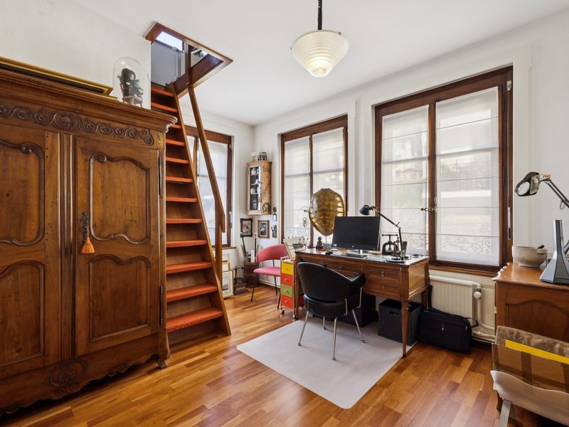 Appartement de 3.5 pièces à Veytaux - Chambre