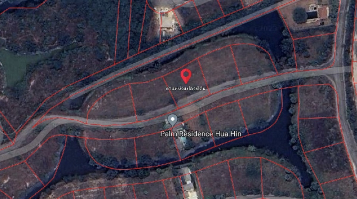 1,634 Sq.m. Land Plot At Palm Hills For Sale Property Solutions Hua Hin