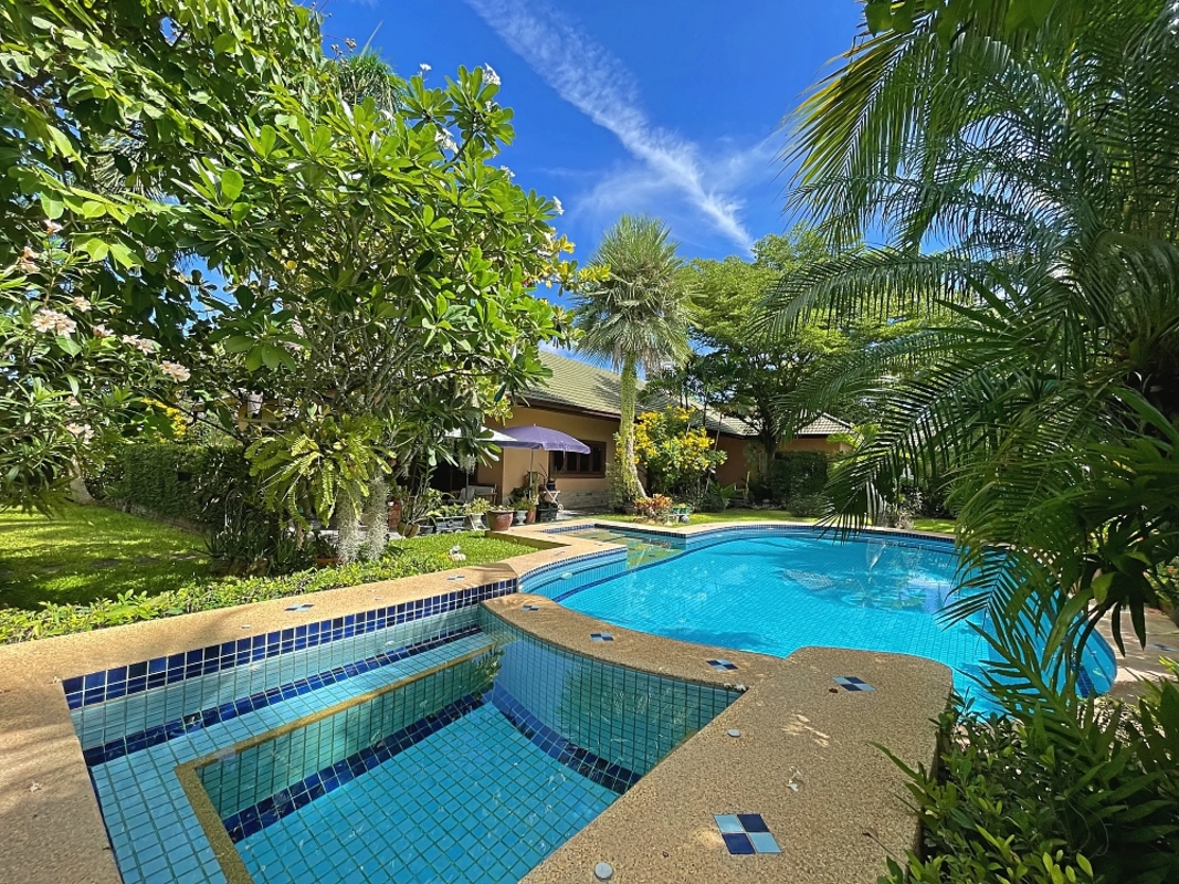 Large 4 Bed Pool Villa For Sale Coconut Garden Hinlekfai Stonehead