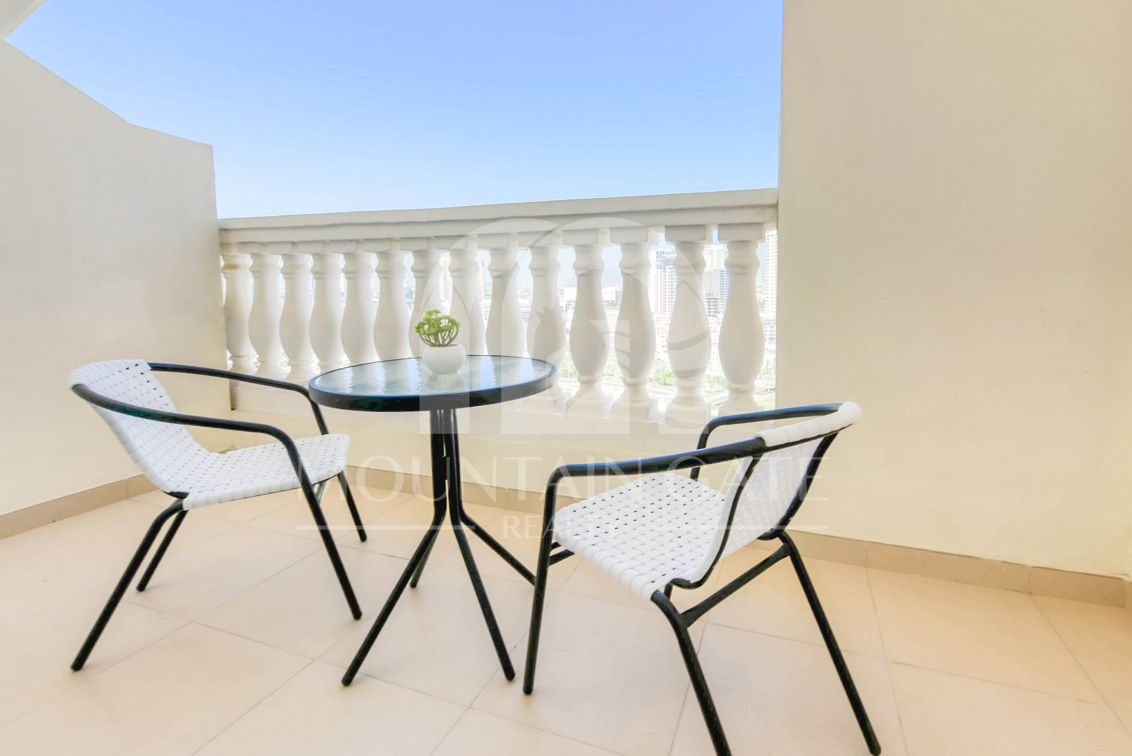 Furnished Rented High Floor Five Hotel View 1BR Jumeirah Village Circle Mountain Gate