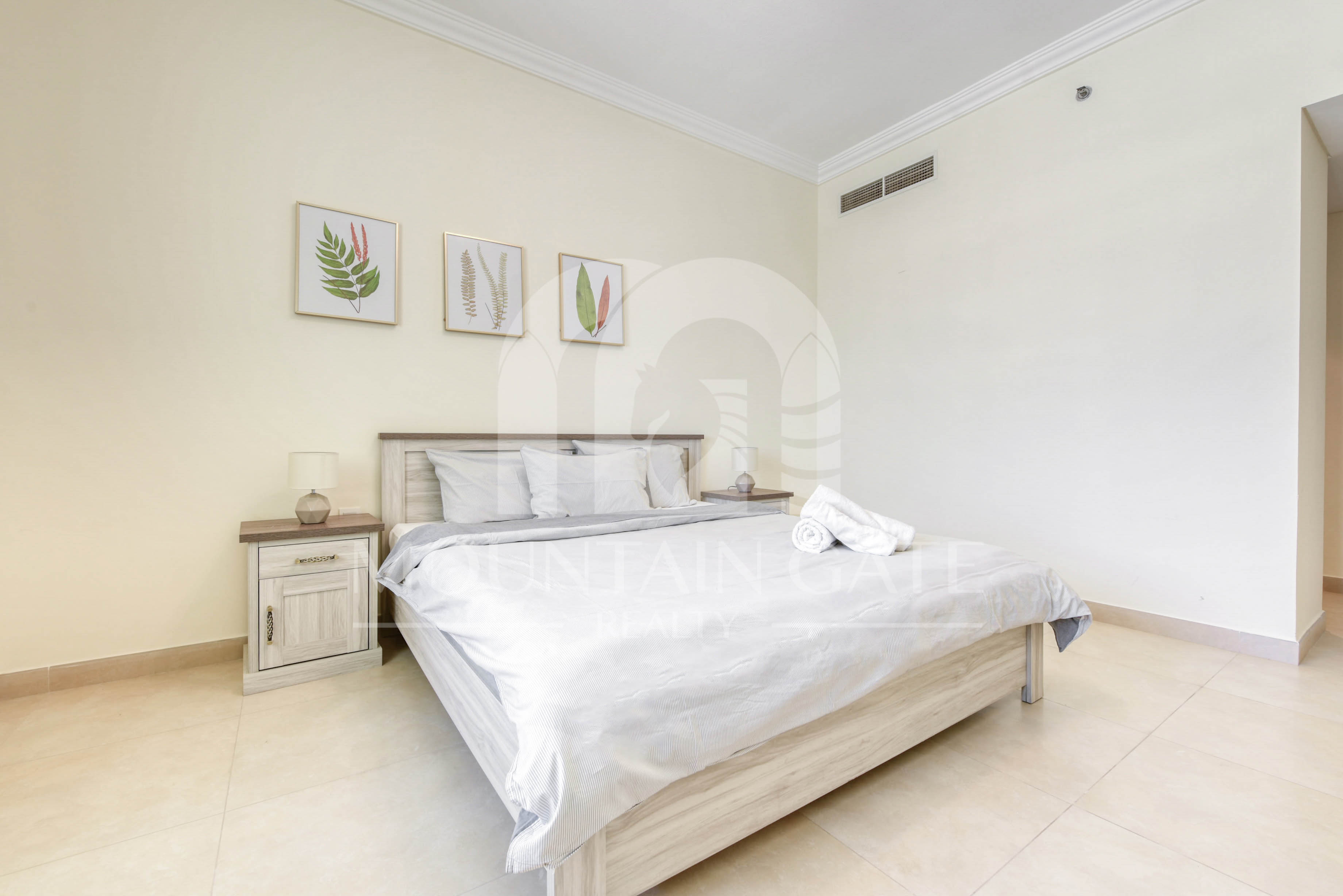 Furnished Rented High Floor Five Hotel View 1BR Jumeirah Village Circle Mountain Gate