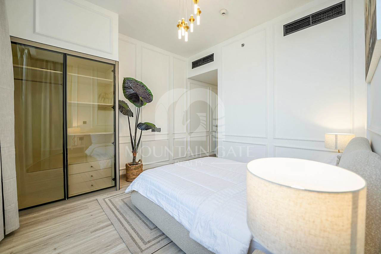 New Renovated Luxury Furnished Panoramic View VOT 2BR Jumeirah Village Circle Mountain Gate