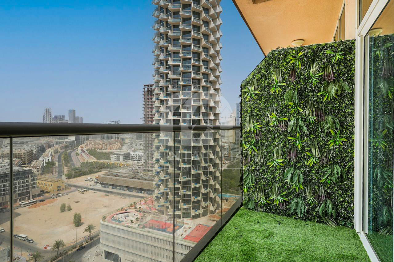 New Renovated Luxury Furnished Panoramic View VOT 2BR Jumeirah Village Circle Mountain Gate