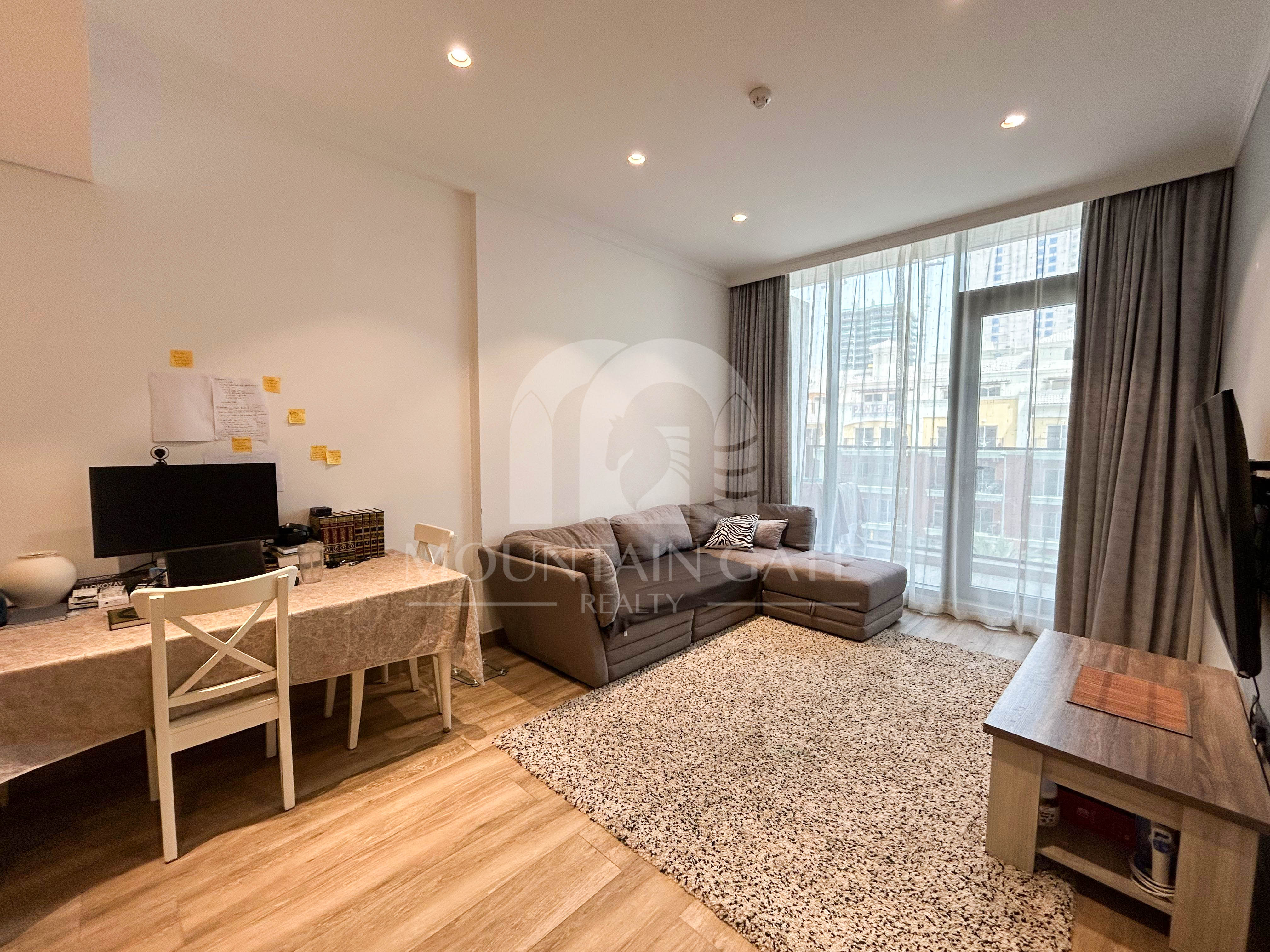 Vacant on Transfer | Flooded with Natural Light 2BR Jumeirah Village Circle Mountain Gate
