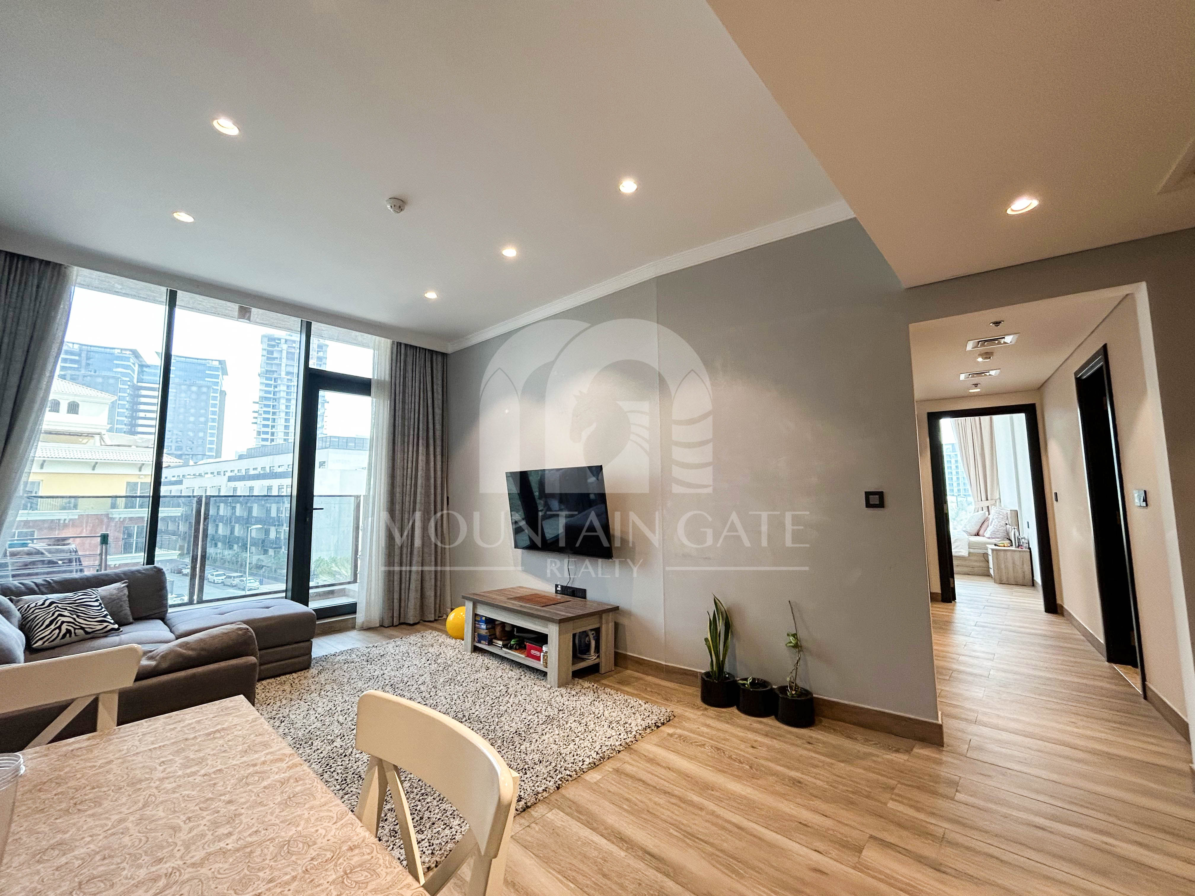 Vacant on Transfer | Flooded with Natural Light 2BR Jumeirah Village Circle Mountain Gate