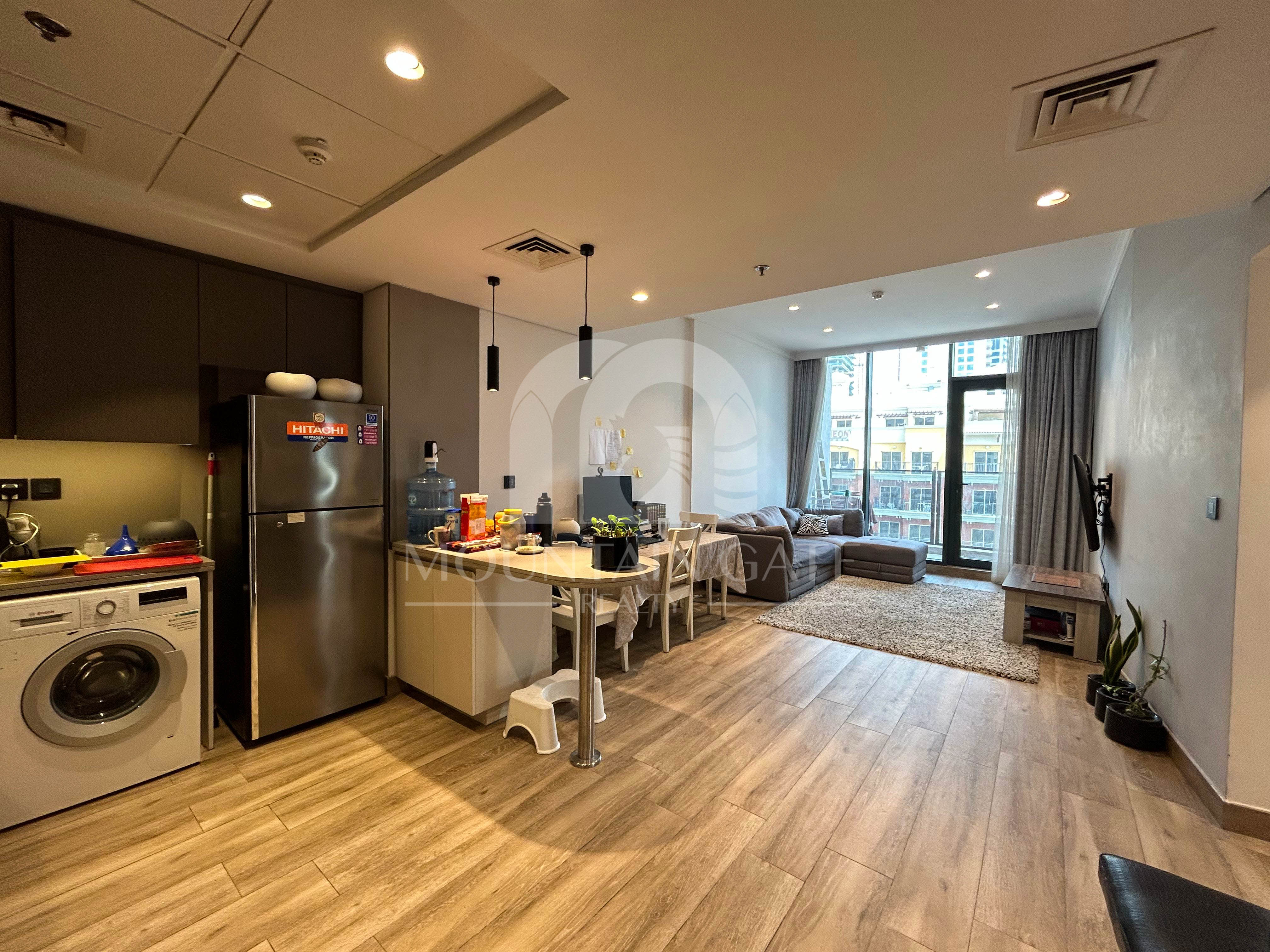 Vacant on Transfer | Flooded with Natural Light 2BR Jumeirah Village Circle Mountain Gate