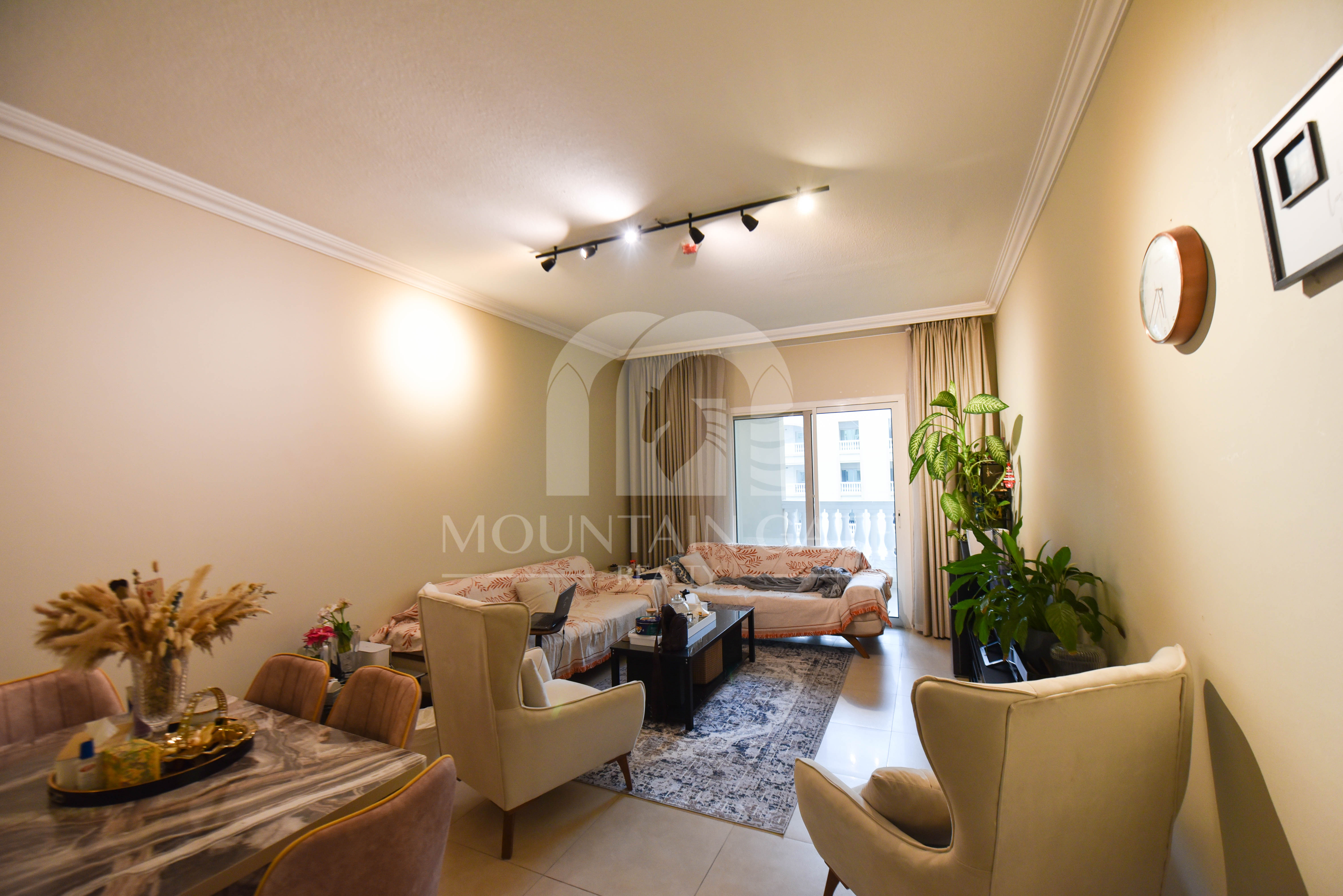 Huge Layout, Modern Kitchen & Pool View – VOT 2BR Jumeirah Village Circle Mountain Gate