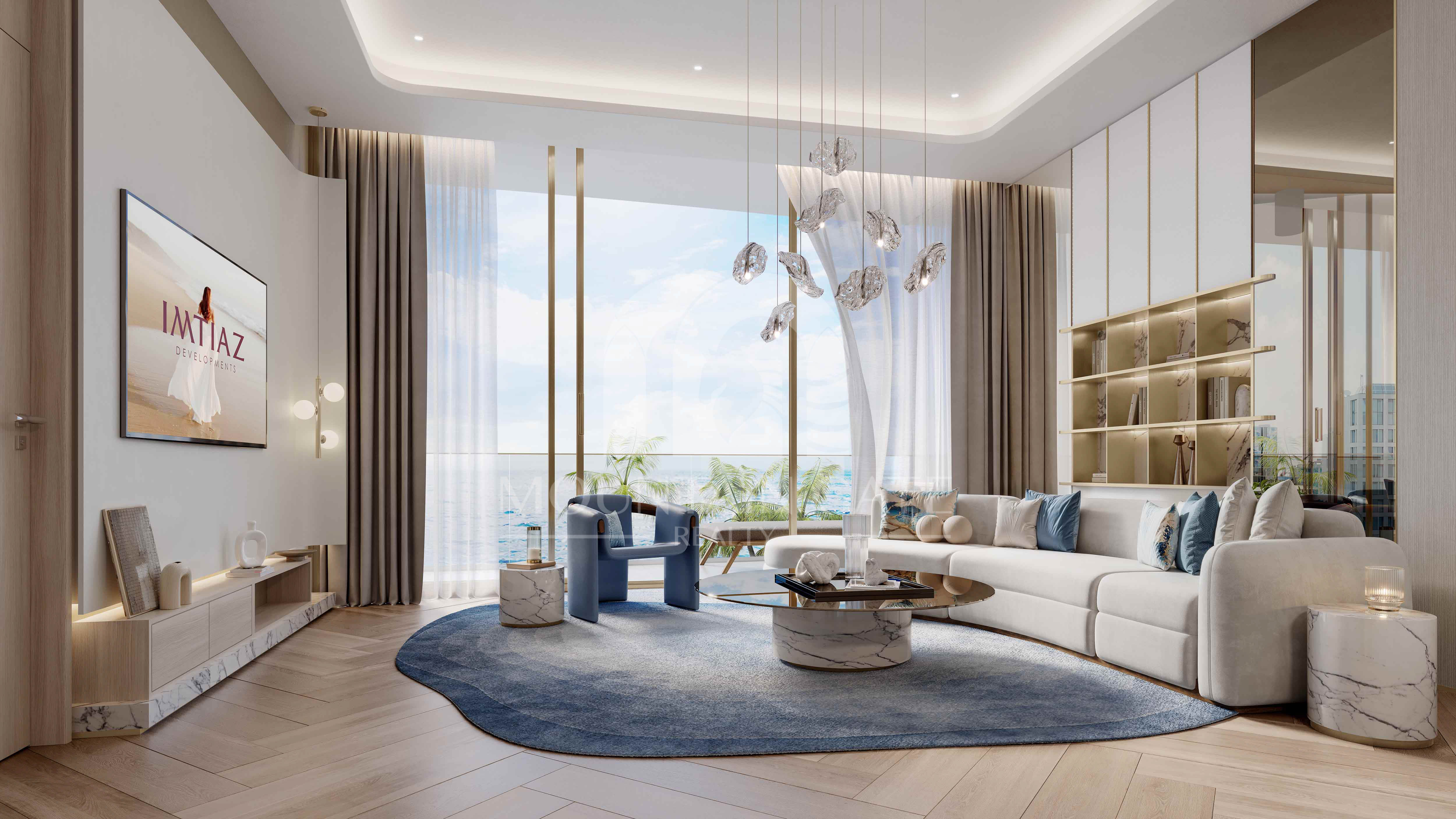 Modern Home with Stunning Infinity Pool 2BR Dubai Islands Mountain Gate