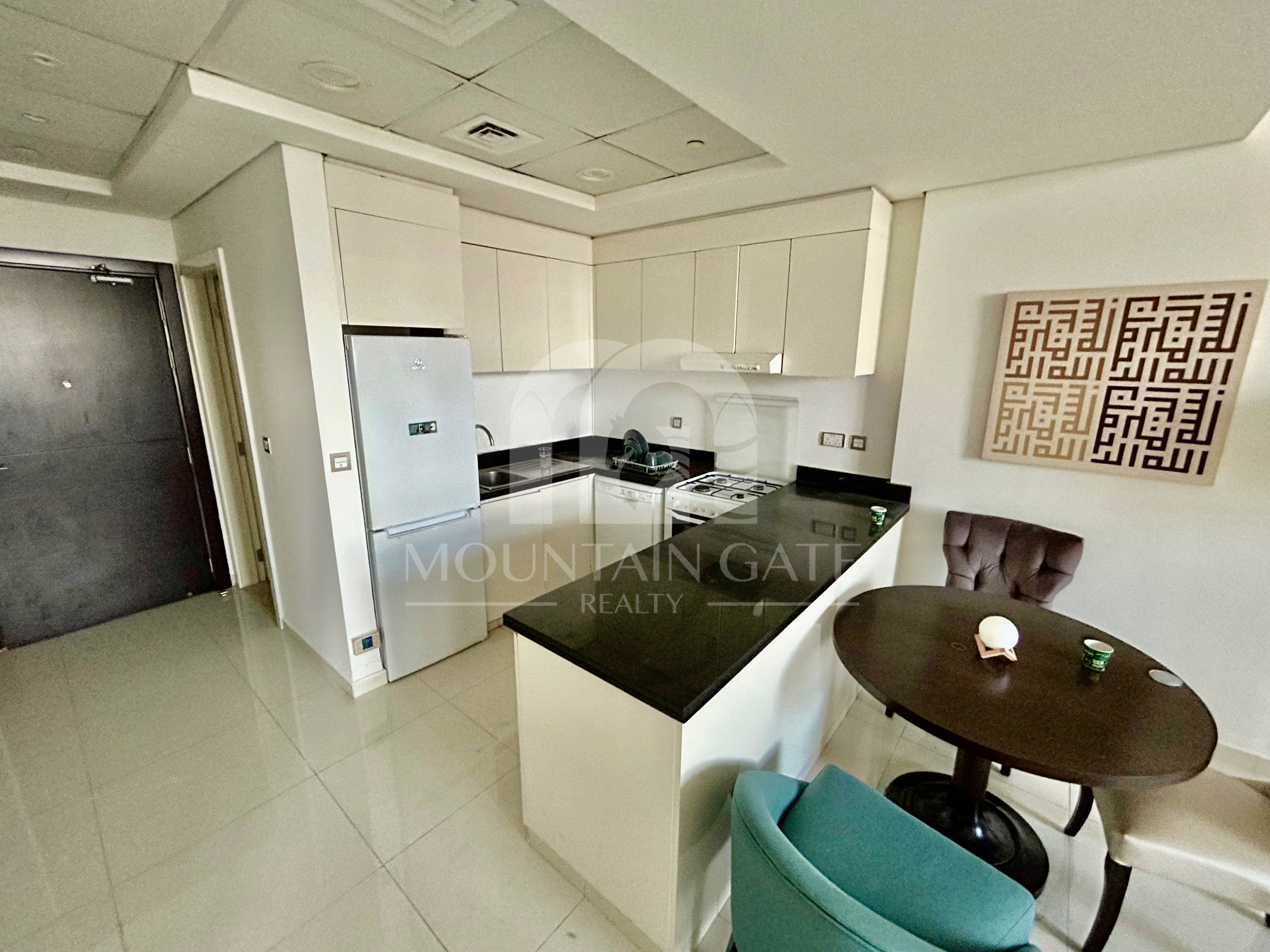 Elegant Fully Furnished | Vacant | Prime Location 1BR Jumeirah Village Circle Mountain Gate