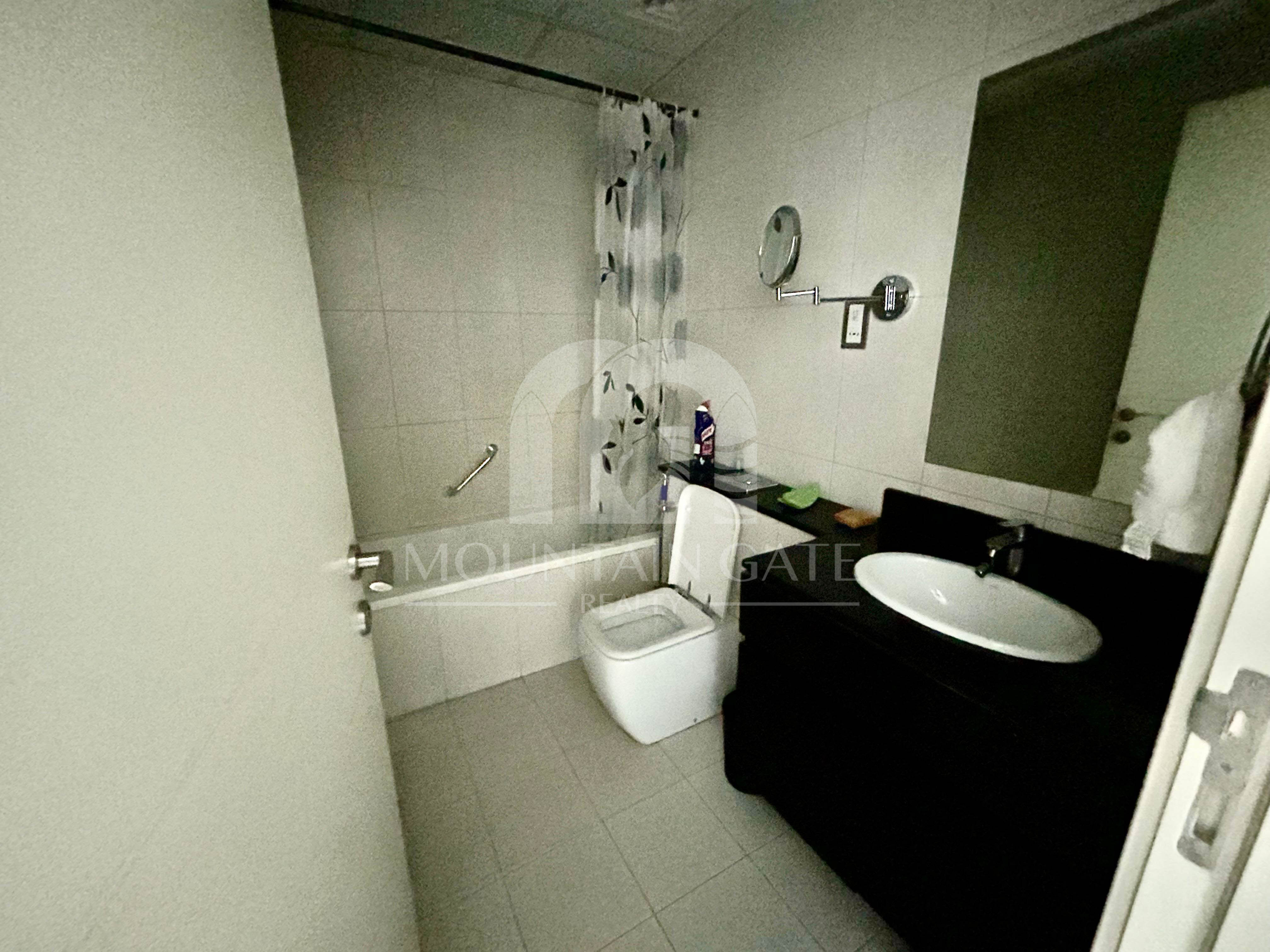 Elegant Fully Furnished | Vacant | Prime Location 1BR Jumeirah Village Circle Mountain Gate