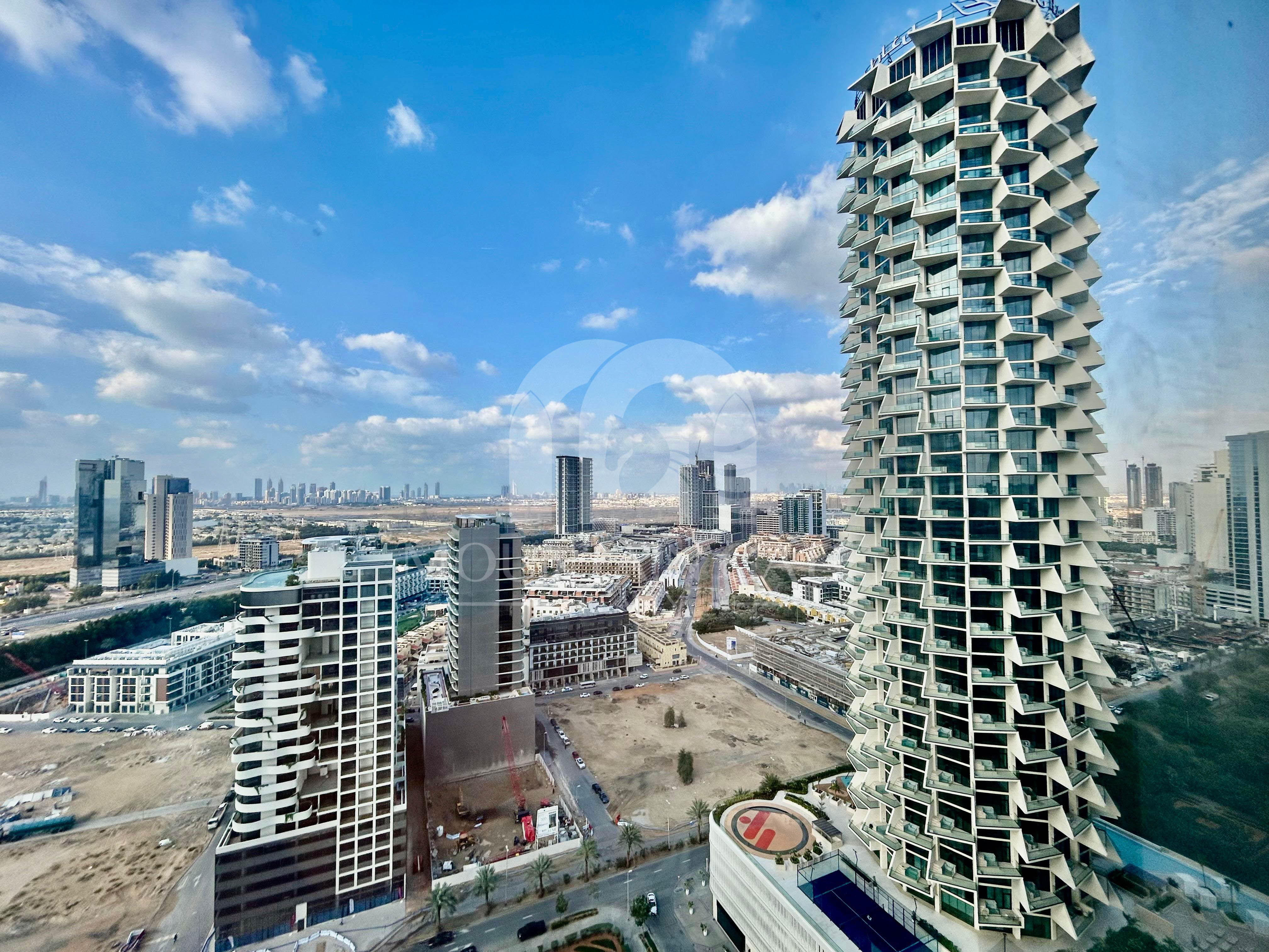 Elegant Fully Furnished | Vacant | Prime Location 1BR Jumeirah Village Circle Mountain Gate
