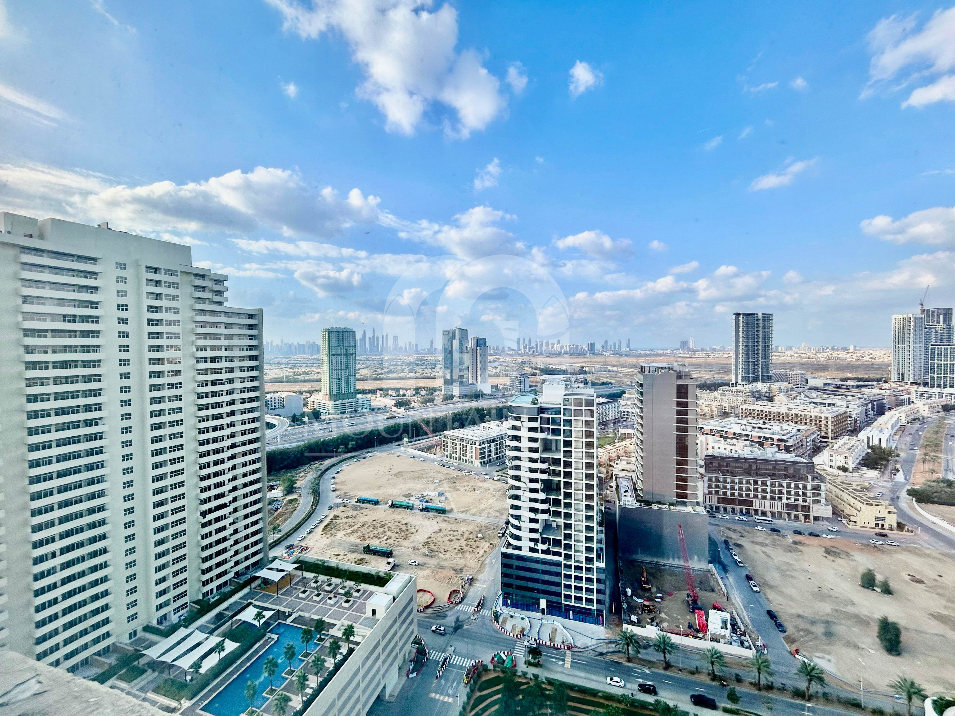 Elegant Fully Furnished | Vacant | Prime Location 1BR Jumeirah Village Circle Mountain Gate