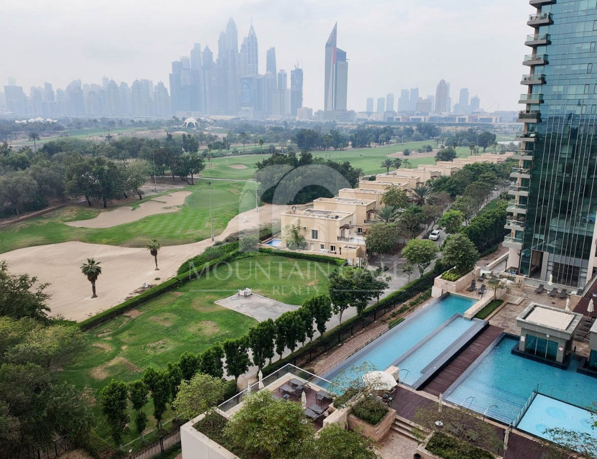 Spacious Unit | Vacant | Stunning Golf & Pool View 2BR The Views Mountain Gate