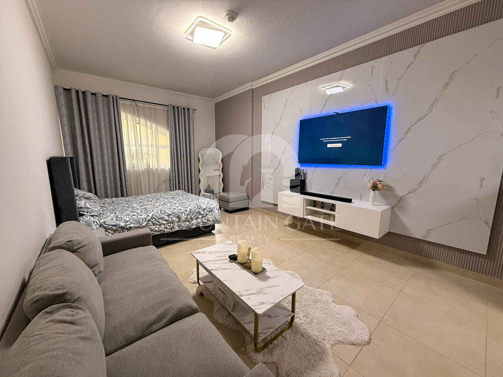 Vacant unit | Furnished | Upgraded Jumeirah Village Circle Mountain Gate