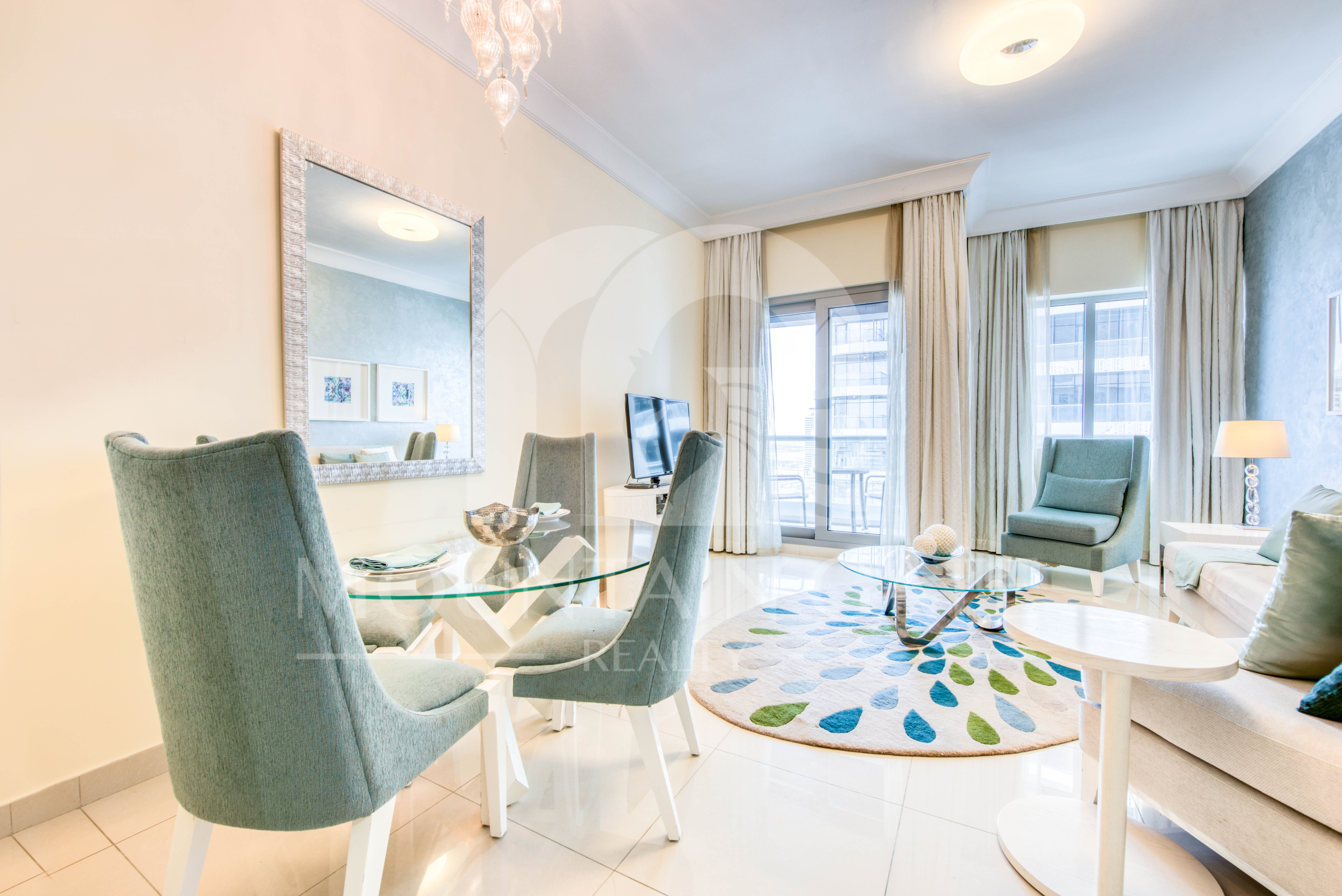 Luxurious | Fully Furnished | Walk to Dubai Mall 1BR Downtown Dubai Mountain Gate