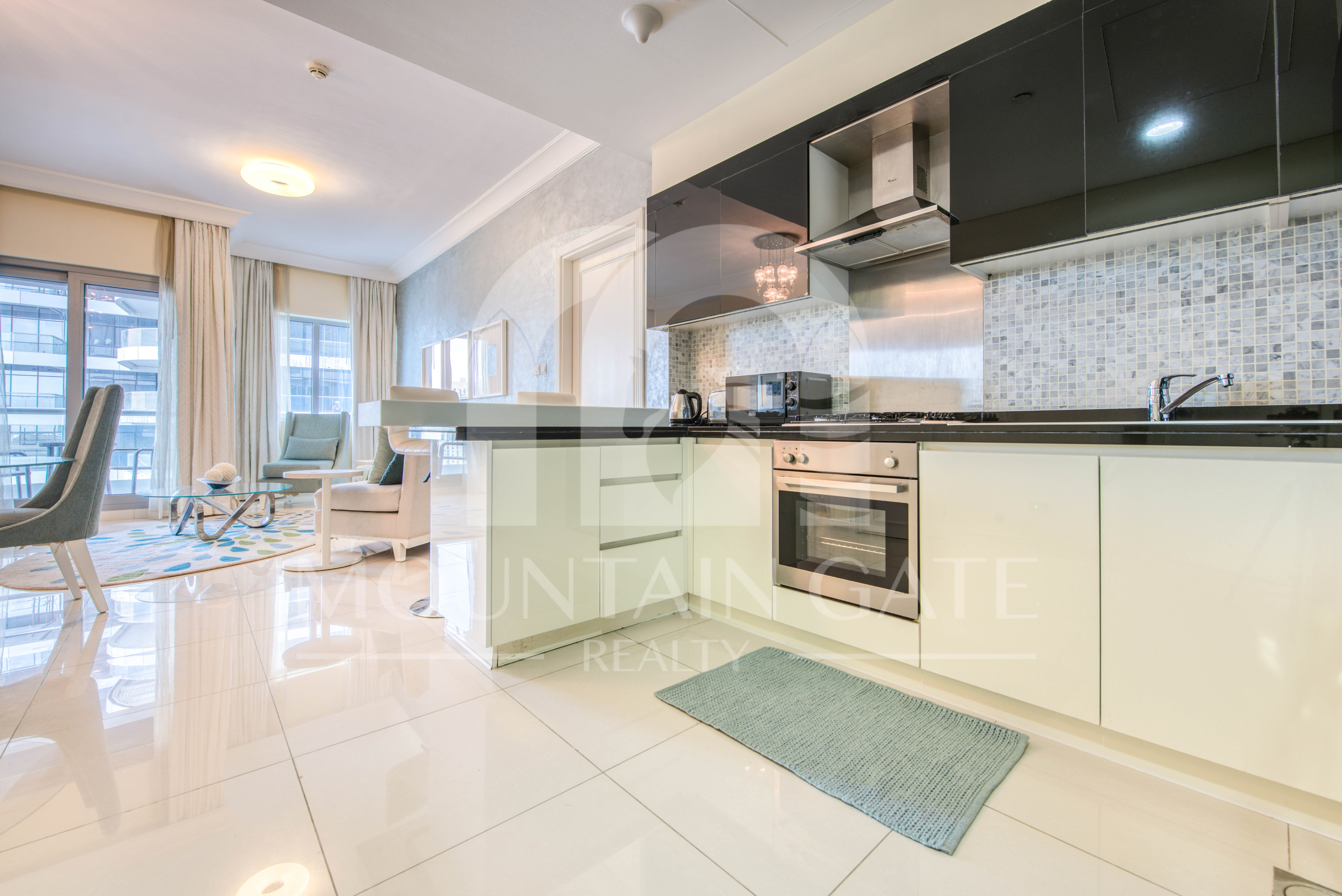 Luxurious | Fully Furnished | Walk to Dubai Mall 1BR Downtown Dubai Mountain Gate