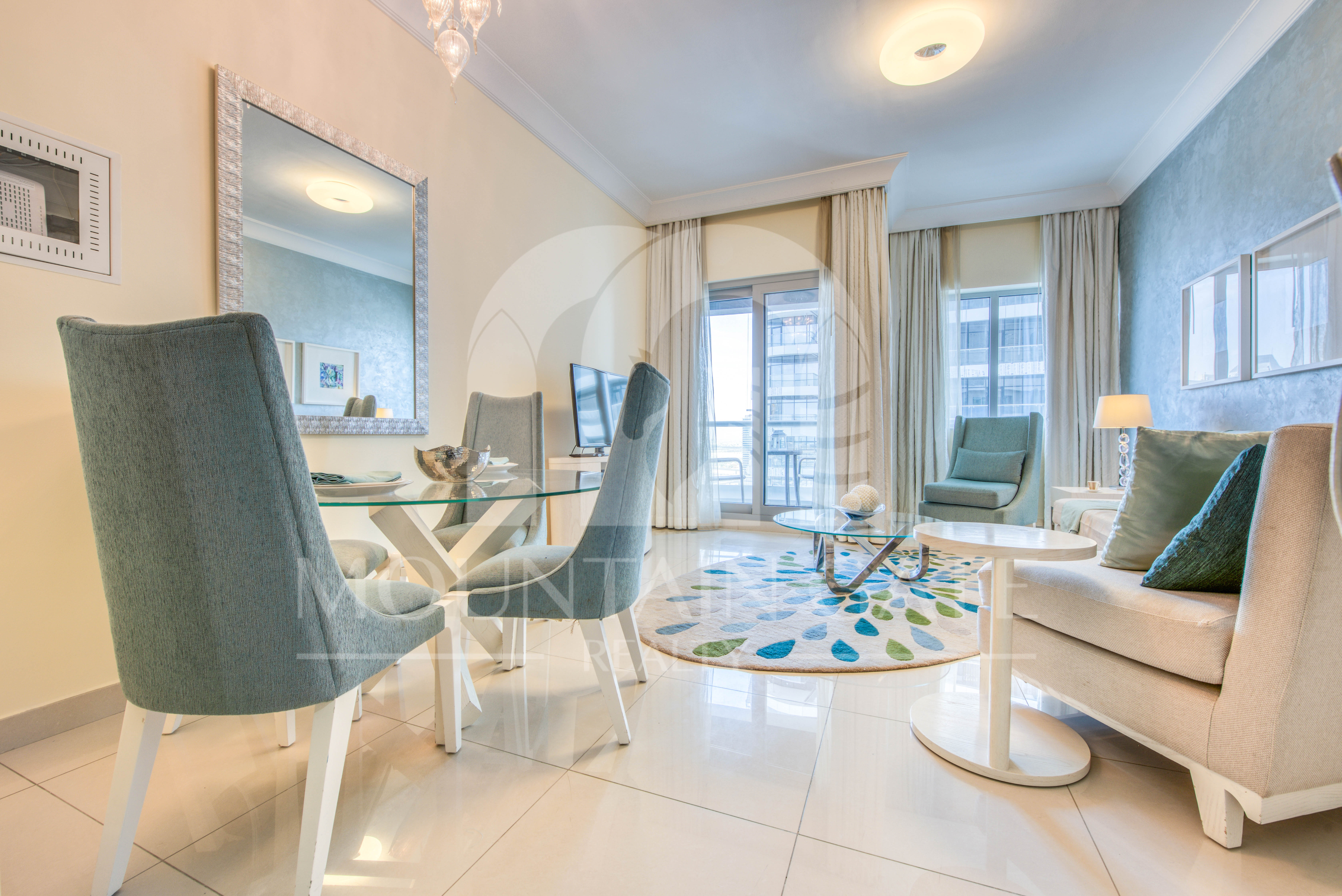 Luxurious | Fully Furnished | Walk to Dubai Mall 1BR Downtown Dubai Mountain Gate