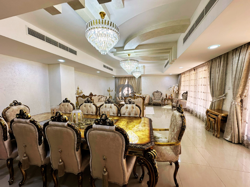 Luxury villa | Big Pool | Vacant on transfer 6BR Muwaileh Commercial Mountain Gate