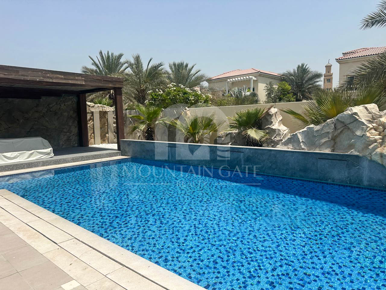 Ready to Move in | Large Plot | Pvt Pool | Maid 2BR Jumeirah Village Circle Mountain Gate