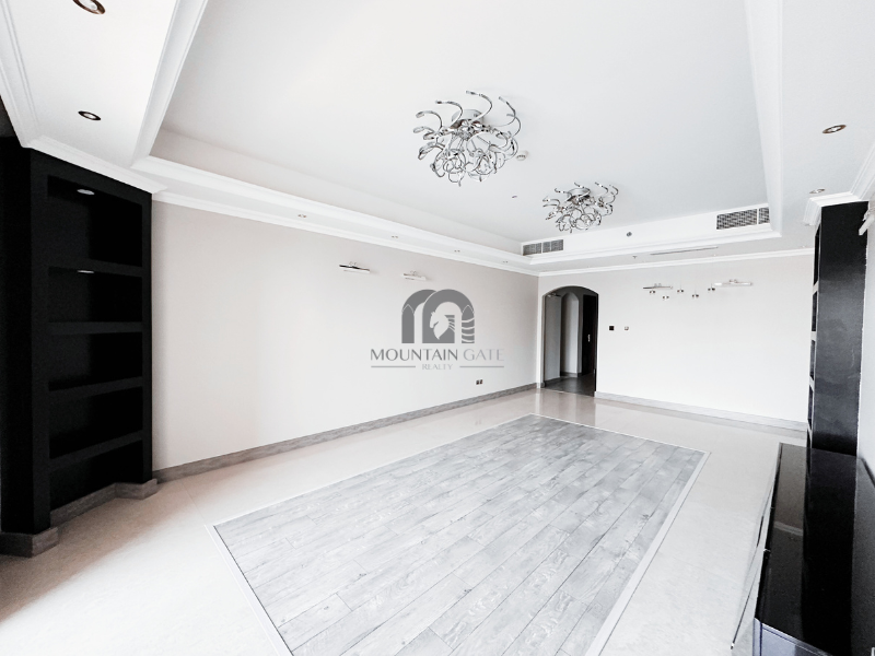 All nationalities | Fully beachfront | Vacant 2BR Al Khan Mountain Gate