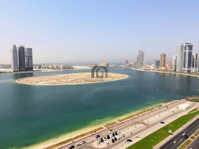 All nationalities | Fully beachfront | Vacant 2BR Al Khan Mountain Gate