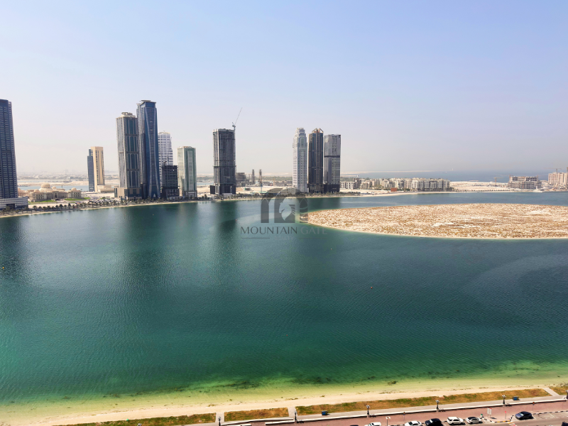 All nationalities | Fully beachfront | Vacant 2BR Al Khan Mountain Gate