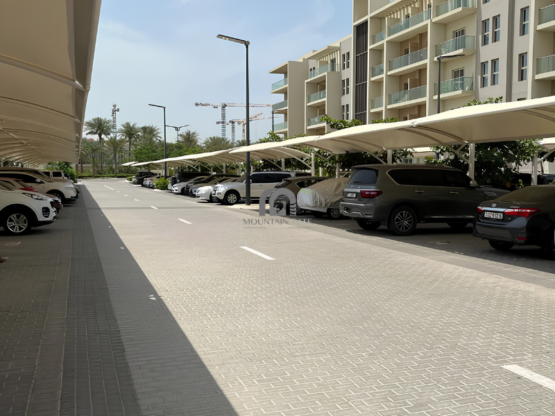 Spacious | Garden and pool view | Closed kitchen 1BR Muwaileh Commercial Mountain Gate