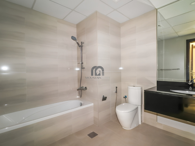 Spacious | Garden and pool view | Closed kitchen 1BR Muwaileh Commercial Mountain Gate