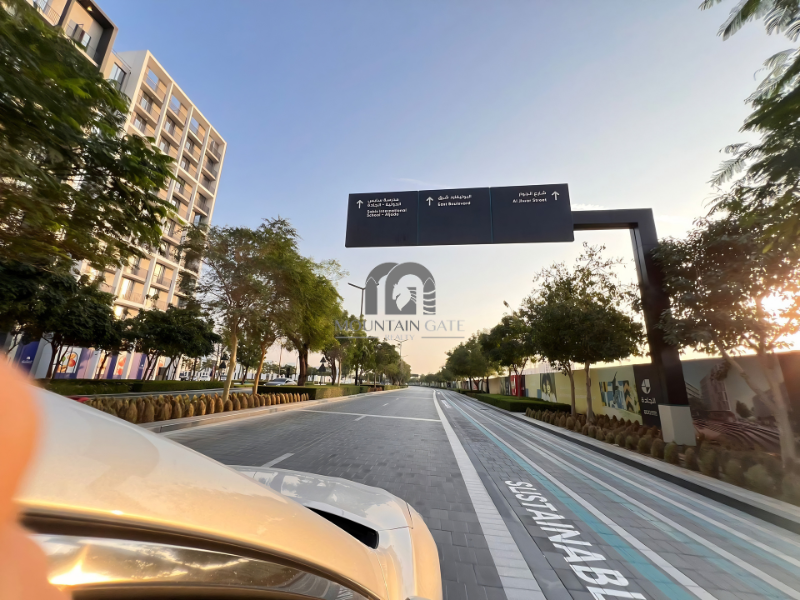 Pool view | Full balcony | High return 1BR Aljada Mountain Gate