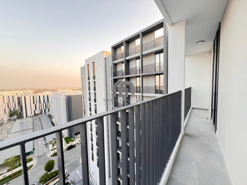Pool view | Full balcony | High return 1BR Aljada Mountain Gate