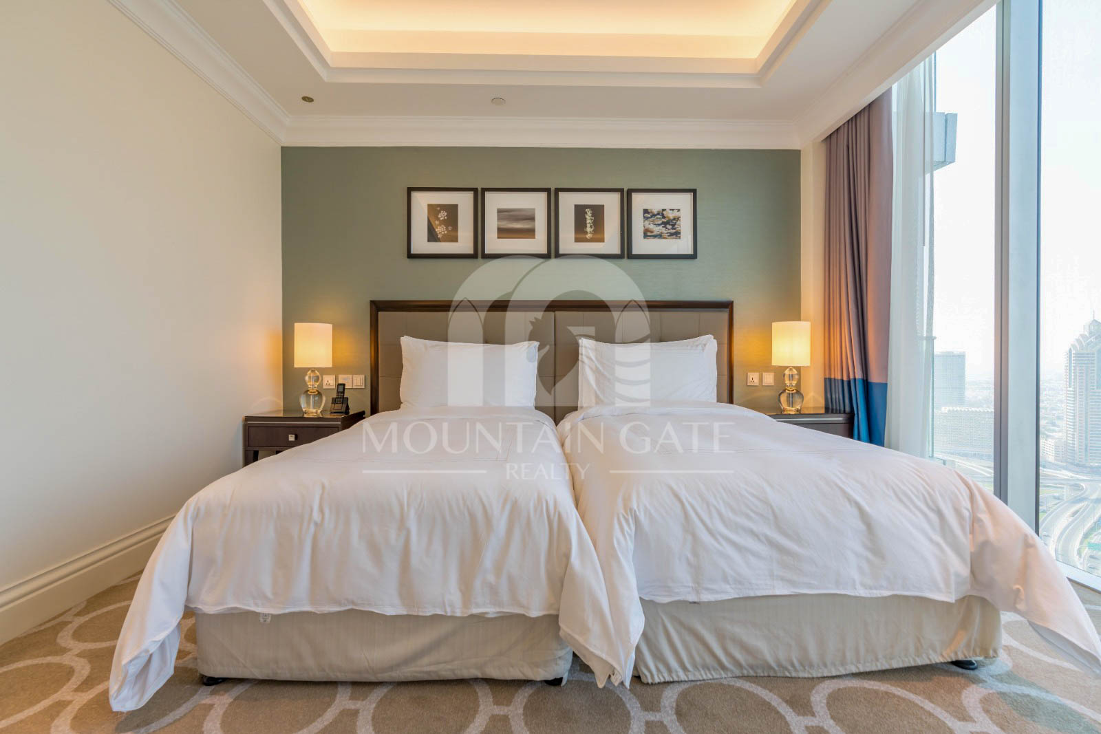 Fully Furnished | 4BR +Maid | Premium Living 4BR Downtown Dubai Mountain Gate