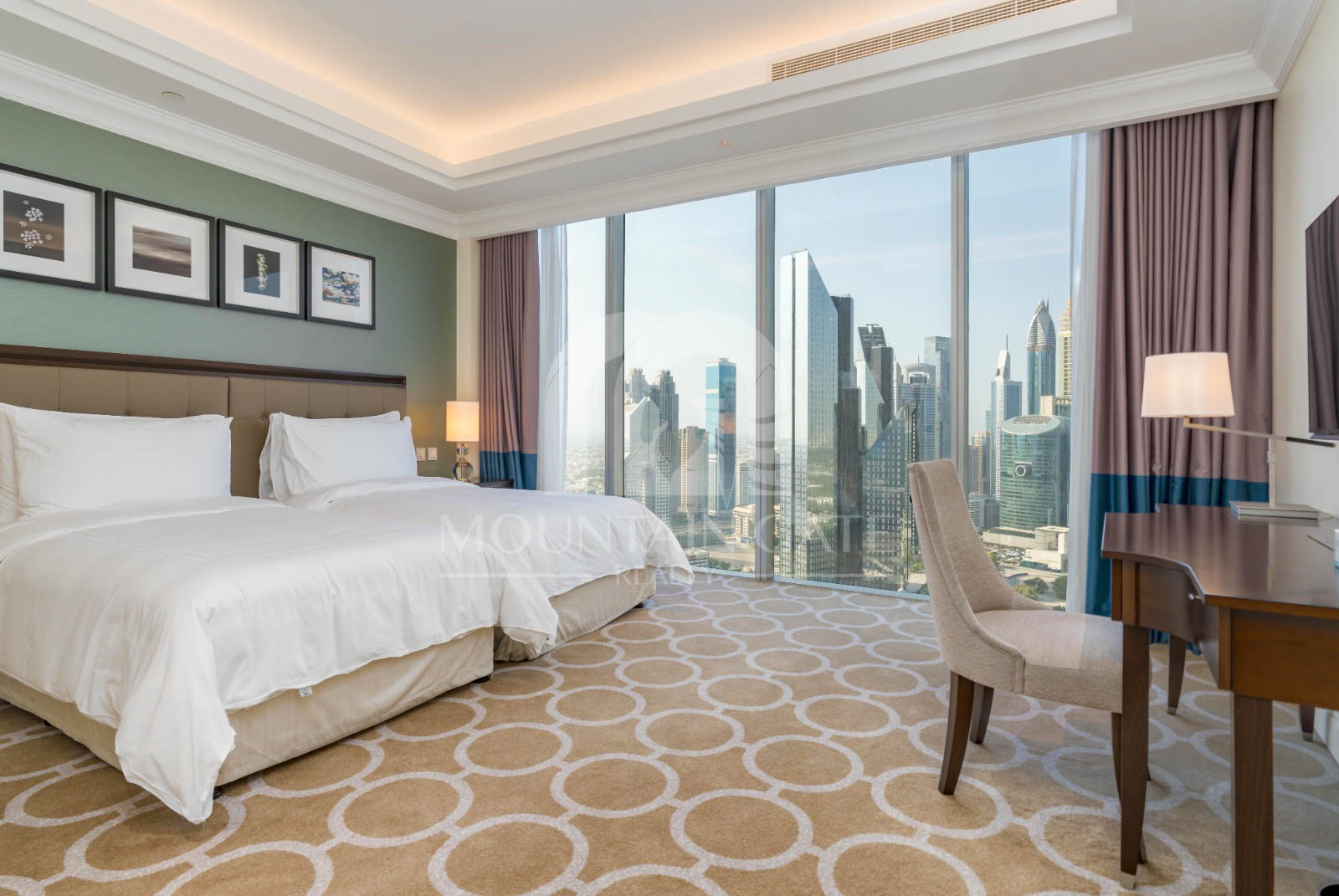 Fully Furnished | 4BR +Maid | Premium Living 4BR Downtown Dubai Mountain Gate