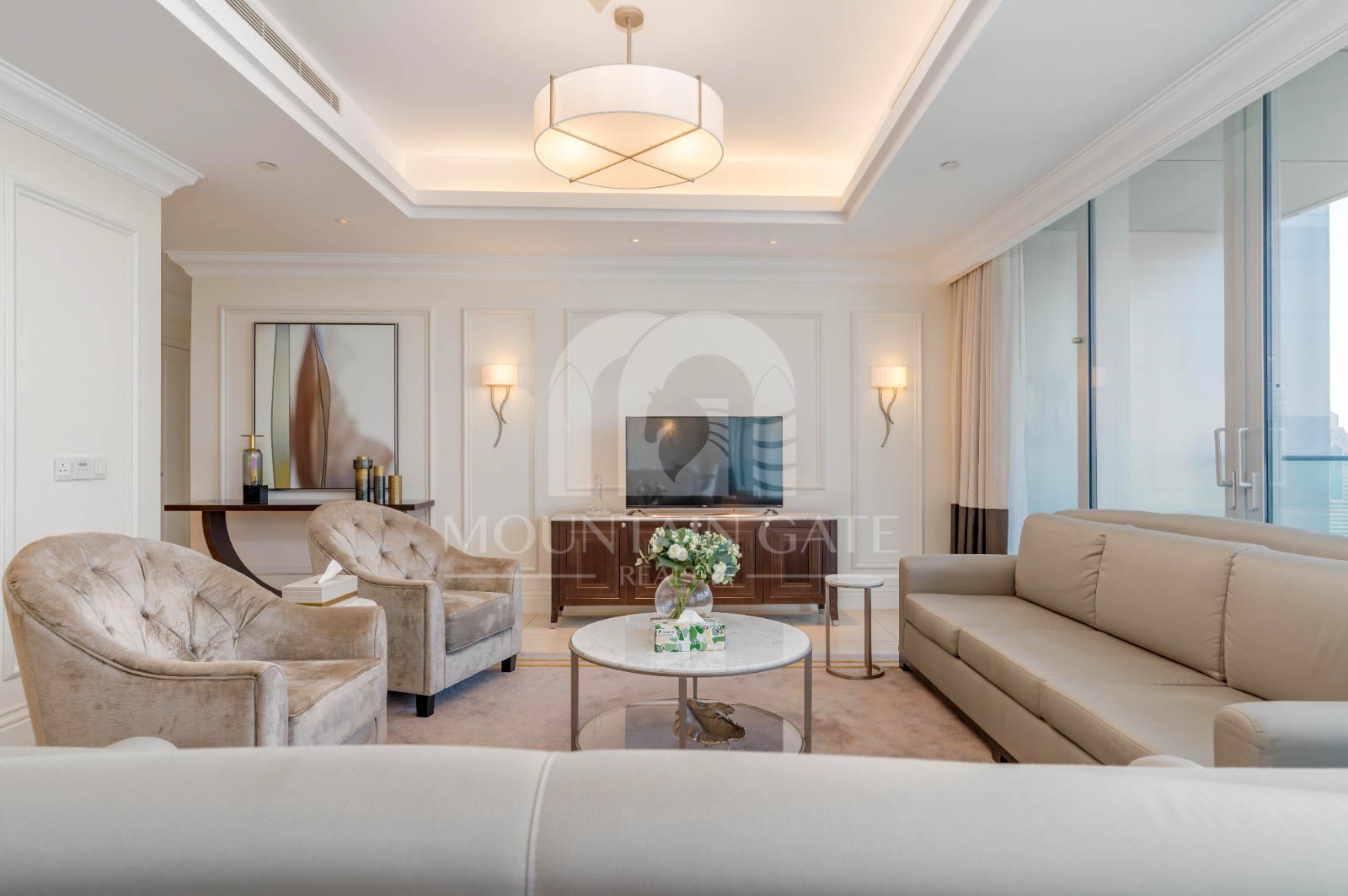 Fully Furnished | 4BR +Maid | Premium Living 4BR Downtown Dubai Mountain Gate