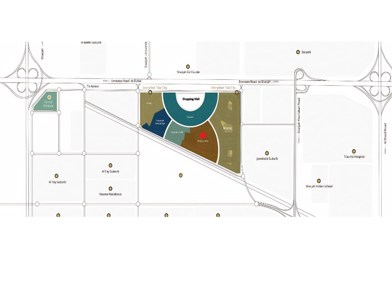 Spacious area | villa permit | With a payment plan Tilal City Mountain Gate