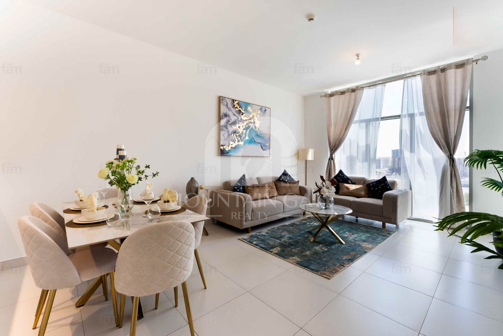 Vacant Soon Spacious Layout Comfortable Bright 2BR Motor City Mountain Gate