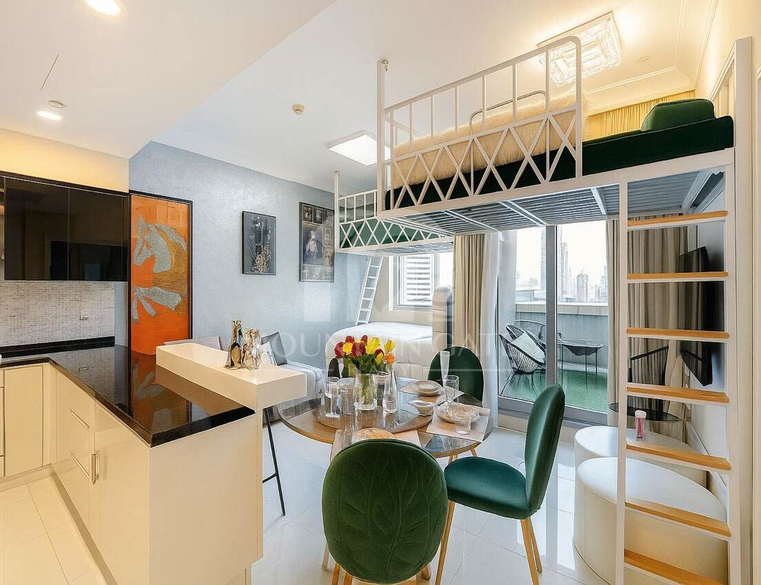 Furnished upgraded to 6 people Iconic Burj View 1BR Downtown Dubai Mountain Gate